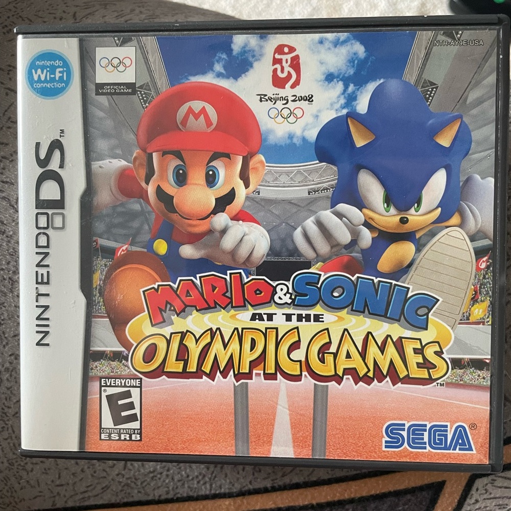 Nintendo DS game: Mario and Sonic at the Olympic Games